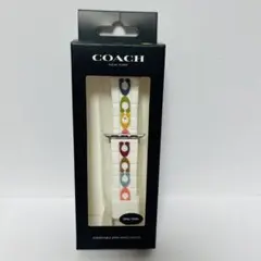 【極美品】コーチ Apple Watch ラバーベルト38/40mm