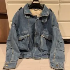 【vintage】ハンティングデニムジャケット