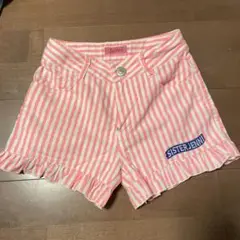 SISTER JENNI ピンクストライプ 半ズボン