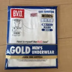 【BVD GOLD】接触冷感半袖インナーシャツ M