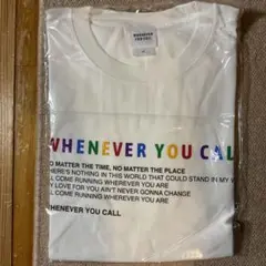 嵐グッズ　Tシャツ Mサイズ WHENEVER YOU CALL