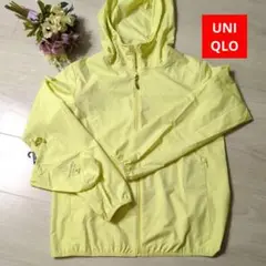 UNIQLO UV ポケッタブルパーカー M レモンイエロー ユニクロ