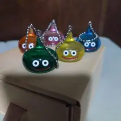 スライムキャラクター チャーム 5個セット硝子
