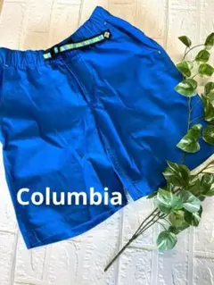 【美品✨】コロンビア ショートパンツSサイズレディースブルーアウトドアキャンプ