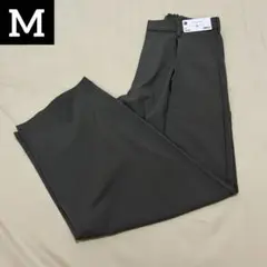 GU バレルレッグ スラックス オリーブ メンズM ウエスト77センチ
