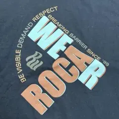 ロカウェア Tシャツ 2XL ネイビー 半袖 bboy ファットファーム