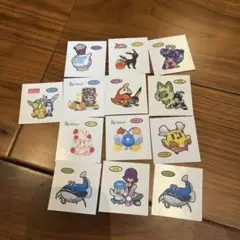 第一パン　ポケモンデコキャラシール13枚