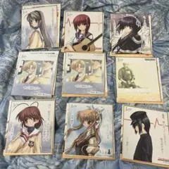 key メモリアルミニ色紙コレクション　9枚