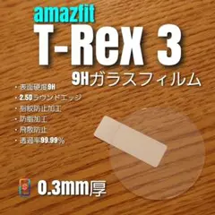 amazfit T-Rex 3【9Hガラスフィルム】あう