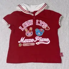 ☆激カワ‪‪❤︎‬メゾピアノ ミミポポちゃん セーラーカラー 110cm