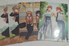 やがて君になる 佐伯沙弥香について クリアファイル 4枚セット