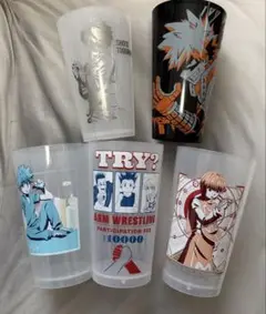 一番くじ　ヒロアカ　HUNTER×HUNTER タンブラー　セット売り