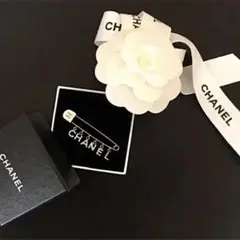 【希少】★CHANEL ココマーク ラインストーン スイング ブローチ★