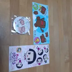 ちむどんどん缶バッチ チコちゃんシール