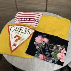 【美品】GUESS Tシャツ 4枚セット まとめ売り
