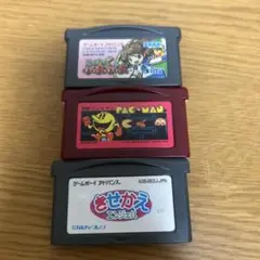 ゲームボーイアドバンス ソフト 3本セット