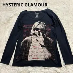 名作★ヒステリックグラマー カートコバーン ロングTシャツ★L1385 美品