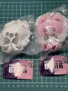 うるるん ゴシック＆ロリータベア ぬいぐるみ ブラン&ローズ　セット