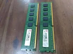 Transcend 16G KIT DDR3 1600 CL11 メモリー　2枚