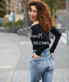 ヤヌーク×野沢和香 ハニー ハイライズヴィンテージデニムパンツ 23