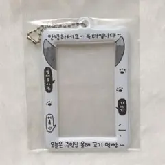 N4 韓国 ダッキーワールド トレカケース トレカホルダー オオカミ