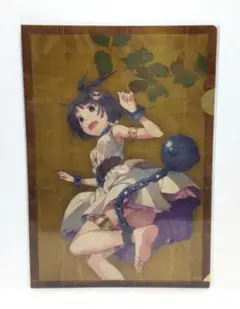 【新品未使用】果つることなき未来ヨリ 琳派コラボ クリアファイル リア