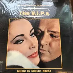 Miklos Rozsa‎– The V.I.P.'S サントラ　LP