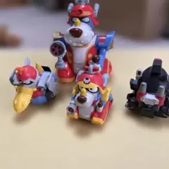 ヤッターマン　ミニミニチョロＱ　ヤッターゼロ等4体セット
