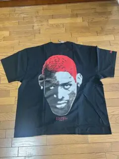 sapeur サプール ロッドマン Tシャツ 黒 XXLサイズ 赤 新品未開封