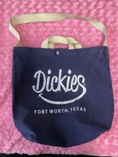 Dickies ネイビー トートバッグ　ディッキーズ