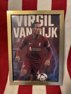 【リバプールFC “Virgil van Dijk“ ポスター】