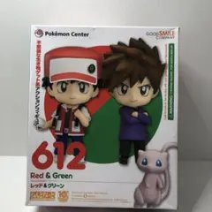 新品未開封 ポケモンセンターオリジナル ねんどろいど 612 レッド＆グリーン ねんどろいど レッド＆グリーン