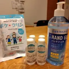 TOAMIT HAND GEL 500ml Uru Clin 60ml×4本