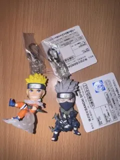 NARUTO -ナルト- ナルト・カカシ フィギュアキーホルダー