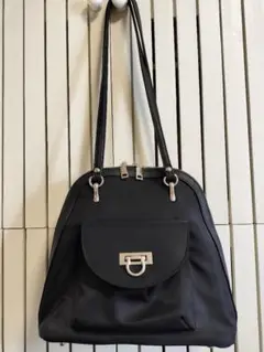 未使用 ルクス ショルダー リュック 1秒で切替！ 2way ブラック