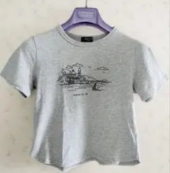COMME CA ISM グレー Tシャツ 130cm