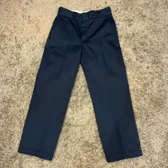 90’s USA製 Dickies 874 ワークパンツ ネイビー W28 美品