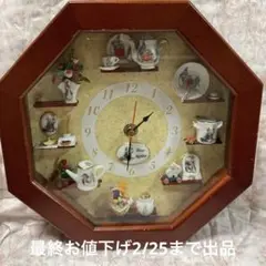 【希少品】【正常稼働品】Peter rabbit メロディー振り子時計 希少品】【正常稼働品】Peter rabbit メロディー振り子時計