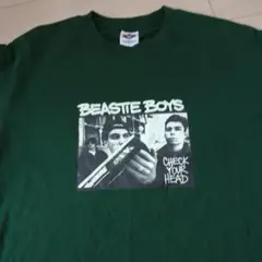 BEASTIEBOYS CHECKYOURHEAD Tシャツ S グリーン