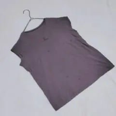 KN0366【トピース トピィズ】Tシャツ カットソー【F】グレー 訳アリ