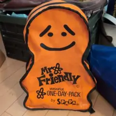 Mr. Friendly WISHFUL ONE-DAY-PACK オレンジ