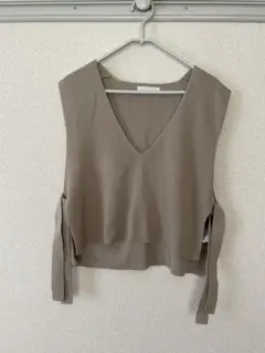 美品 アーバンリサーチ ショートベスト ジレ