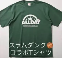 ALLDAY PICKUP PLAYGROUND 半袖コットンTシャツGreen