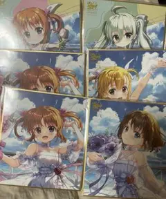 リリカルなのは DMMスクラッチ 色紙