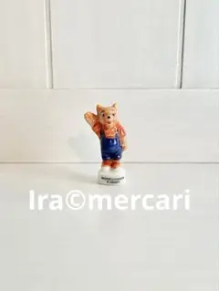 1996 ヴィンテージフェーブ　くまのプーさん　フェーヴフランス製ミニチュア陶器