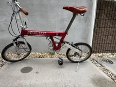 PEUGEOT 折り畳み自転車　コリブリ　レッド(北海道、沖縄除く) PEUGEOT 折り畳み自転車 コリブリ レッド(北海道、沖縄除く