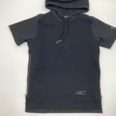 SC ロゴ フード付きパーカー ダークグレー