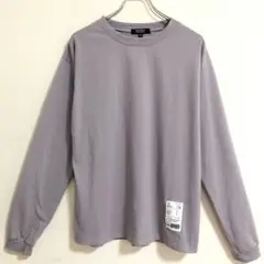 RAGOUTロングTシャツ（M）薄紫　長袖　a4023