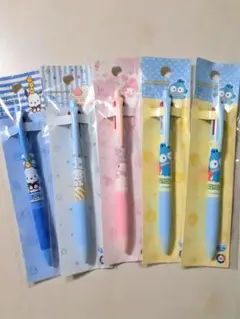 【新品】サンリオキャラクターズ　3色ボールペン　組み合せ自由　3本セット