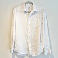【美品】BAYFLOW ホワイト長袖シャツ